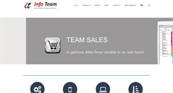 Desktop Screenshot of info-team.net