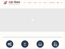 Tablet Screenshot of info-team.net